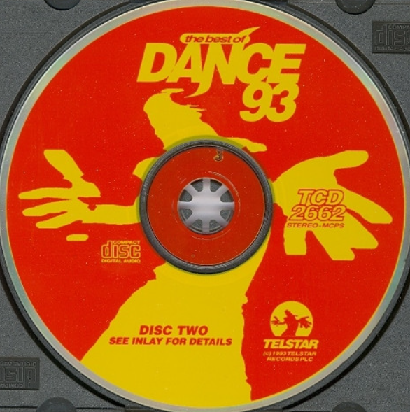 THE BEST OF DANCE 93 - 2 X CDS UNMIXED TRACKS - 90S DANCE RAVE