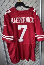 Nike On Field Colin Kaepernick 2013 SF 49ers Sewn NFL authentic Team Jersey 48