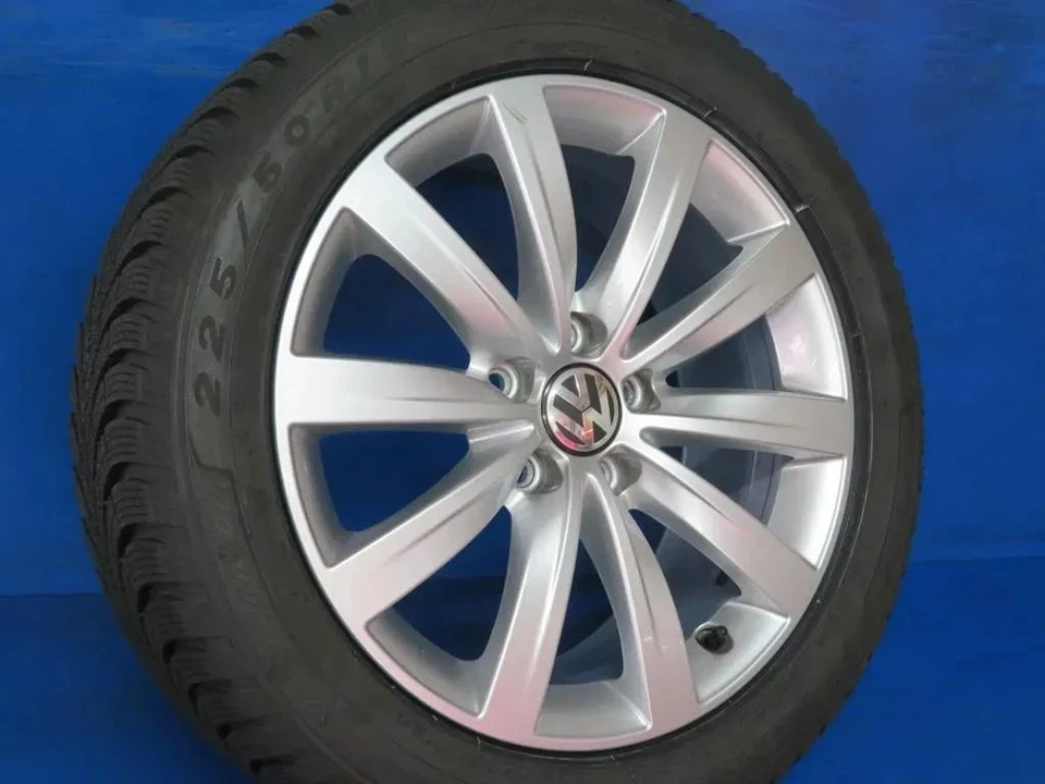 VW Sharan Winterreifen neu Winterräder original 17 Zoll Felgen Kompletträder - Bild 3 von 4