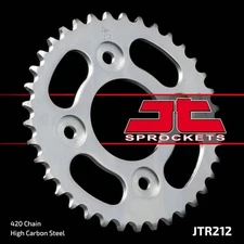 JT Steel Rear Sprocket 37T JTR212.37 for Honda MSX125 Grom 125/Monkey/Monkey ABS