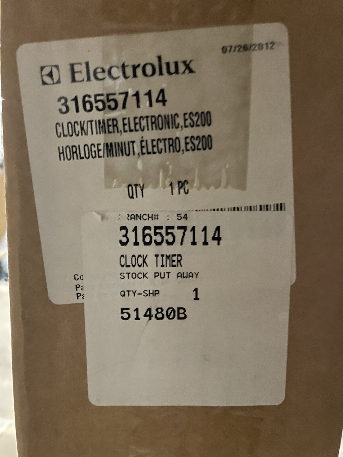 Frigidaire Electrolux Kenmore Range Oven Genuine OEM Control Board 316557114