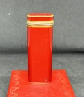 Vintage Red Cartier Must Trinity Lighter Nice Working Condition