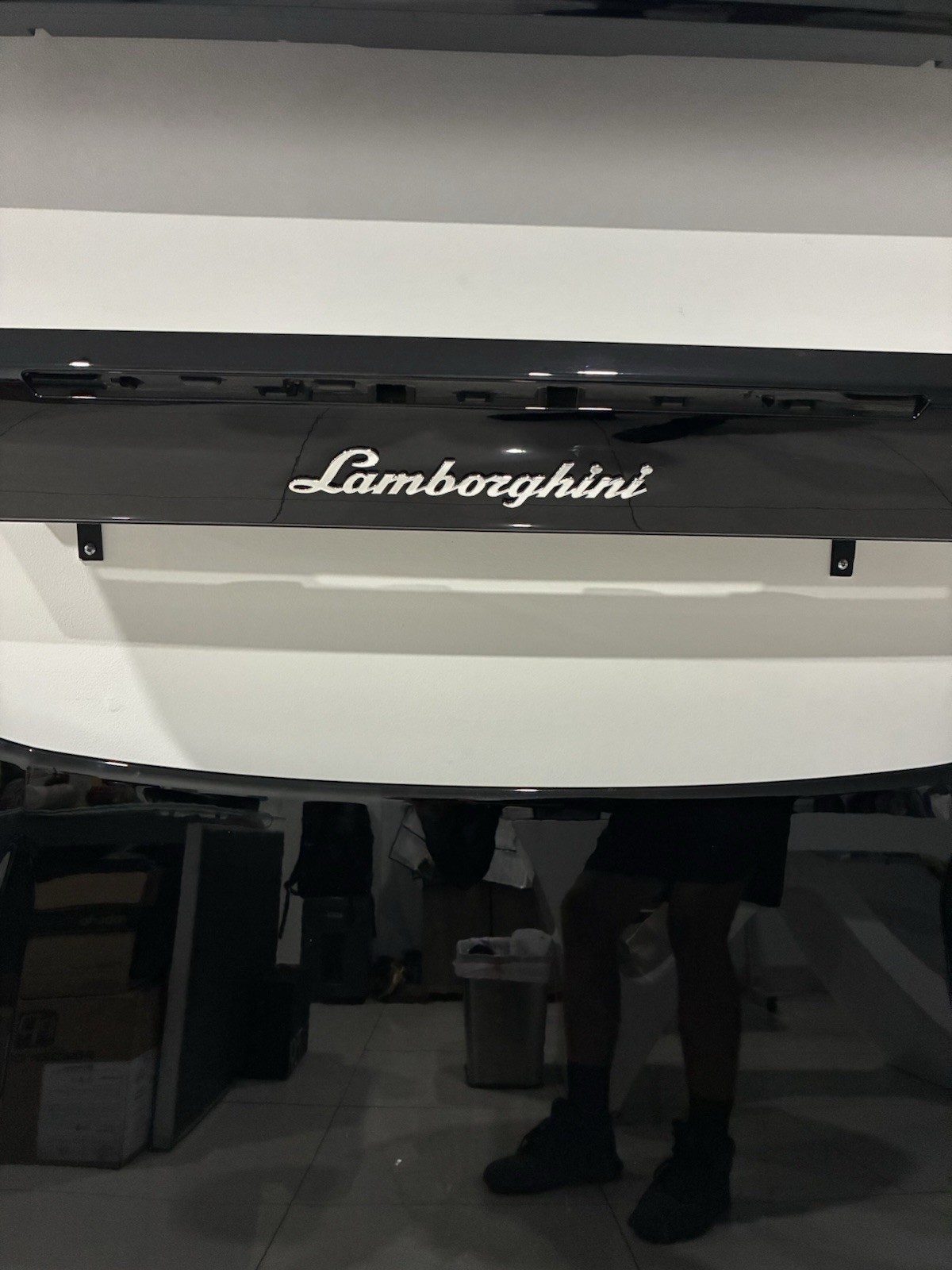 2015-2023 NERO NOCTIS (BLACK) LAMBORGHINI HURACÁN TAIL LIGHT SPOILER WING TRIM