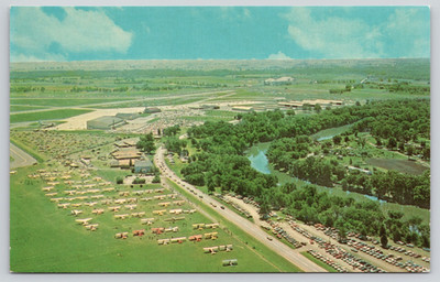 Postcard - Greater Rockford Airport, Illinois - circa 1950s, Unposted (Q55)