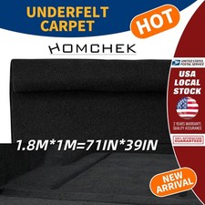 Black Underfelt Carpet for Speaker,Sub Box Carpet Felt Liner Upholstery 71"X 39"