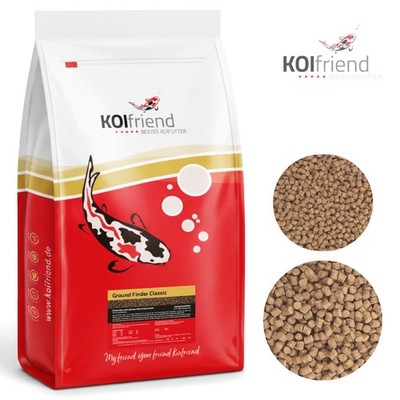 Koifutter Ground Finder Classic 1,5-15 kg 3/6 mm Herbst & Winterfutter sinkend
