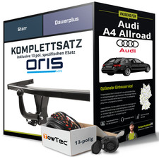 Anhängerkupplung ORIS starr für AUDI A4 Allroad +E-Satz EC 94/20