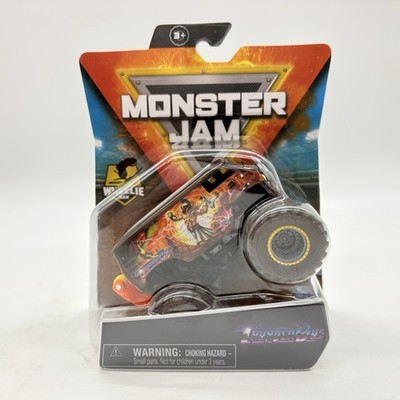 Monster Jam Thunder Bus Series 20 Wheelie Bar Monster Truck 1:64 Van 2021
