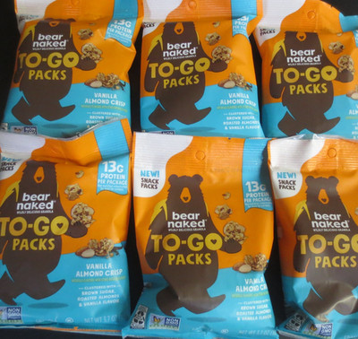 Bear Naked Cereal Granola Vanilla Almond  12 CT - 44.4 OZ