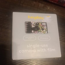 Single Use Camera With Film Heyday Floral Themed  NEW 