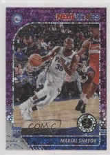 2019-20 Panini NBA Hoops Premium Stock Purple Disco Prizm Marial Shayok #252 0c4