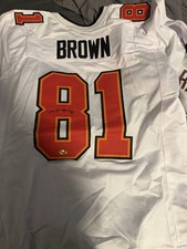 ANTONIO BROWN Signed Auto Custom XL Tampa Bay Buccaneers Jersey With COA