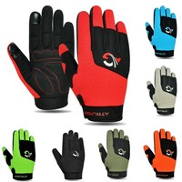 Full Finger Cycling Gloves Touchscreen Non-Slip Foam Padded MTB Road Bike Gloves