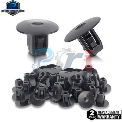 50PCS For Honda Acura Fender Apron Grommet Nut Clips Black 90682-SEA-003 963572D