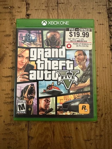 Grand Theft Auto V Xbox One BOX ONLY no manual