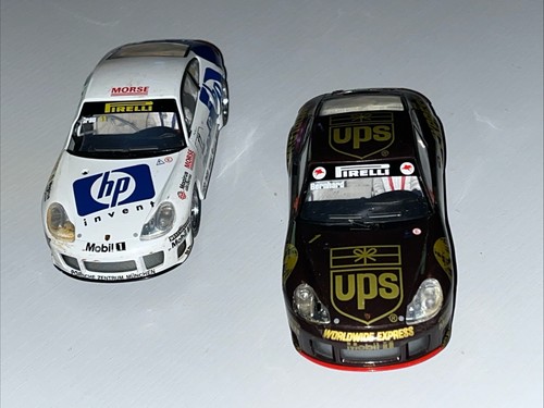 Scalextric Hornby Porsche 911 GT3R X2 UPS HP Working SEE ALL PHOTOS - Bild 2 von 22