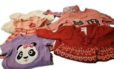 0-3 Baby Girl Mixed Lot Sweatshirt, Pjs, Dresses, All In One Outfit