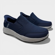 Skechers Hands Free Slip-Ins Equalizer 5.0 Mens 9 Extra Wide Fit Navy NVY 232926