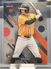 2025 Topps Finest Nick Kurtz Rookie #10 Oakland Athletics Baseball Card