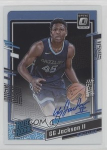 2023-24 Panini Donruss Optic Rated Signatures GG Jackson II #260 Rookie Auto RC