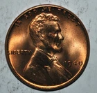 1940 Wheat Cent BU {{{3468