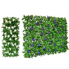 Expandable Ivy Privacy Fence Screen Garden Balcony Wall Decor