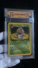 Dark Arbok 19/82 Graded 10 Mint PGC pokemon card 2000 error rare