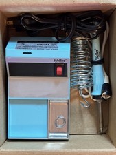 Weller TC202 Soldering Station Power Supply w/ TC201P Soldering Iron Pen Tested