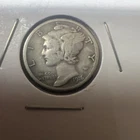 1916 S Mercury Silver Dime Fine-VF  Free Shipping