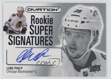 2023-24 Upper Deck Ovation Rookie Super Signatures Luke Philp #RSS-LP Auto 02qc
