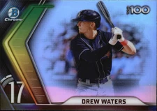 2022 Bowman #BTP-17 Drew Waters Bowman Scouts' Top 100