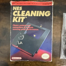 Nintendo NES Cleaning Kit &ndash; Control Deck Cleaner + Manual, Box, CIB, Manual