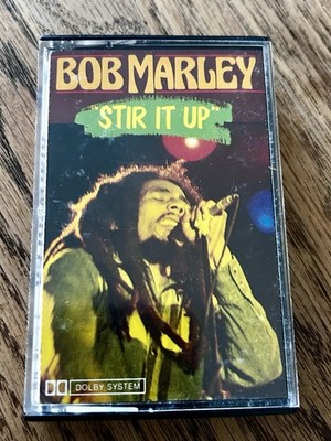 Bob Marley ''Stir It Up'' Cassette-Lotus, Made in Italy - 1985 Vintage Rare Tested