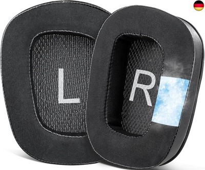 SOULWIT Kühlgel Ersatzpolster Ersatz Ohrpolster für Logitech G35 G930 G933 G