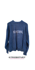 Vintage Structure crewneck size L Navy Blue 