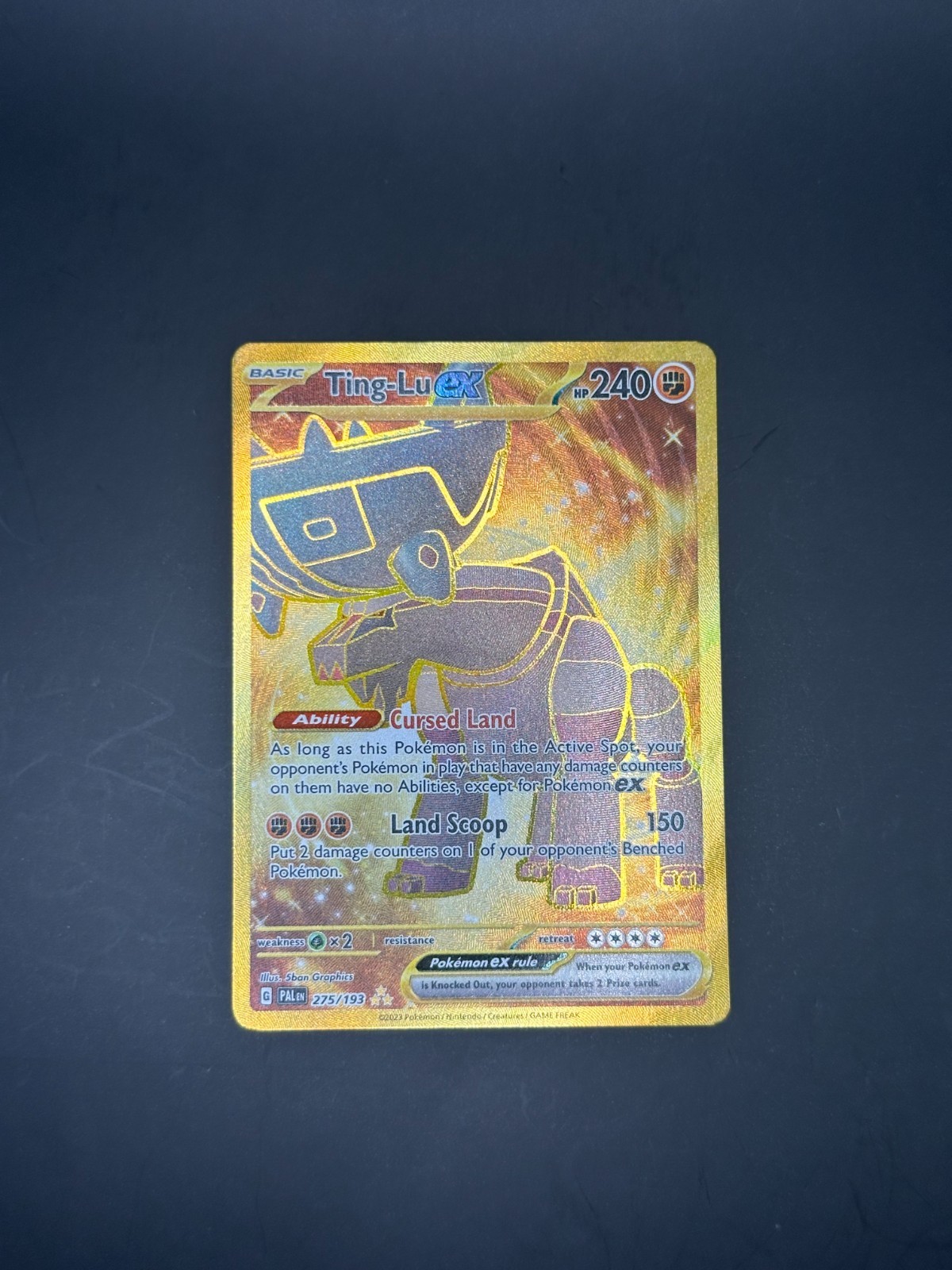 Ting-Lu ex 275/193 Sv02: Paldea Evolved Holo