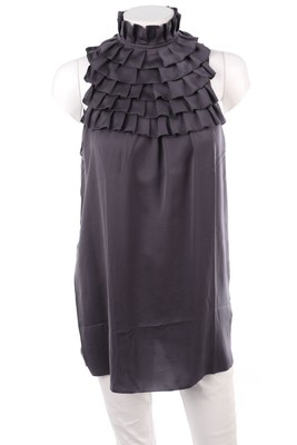 SISLEY Blusentop Bluse Top S Grau
