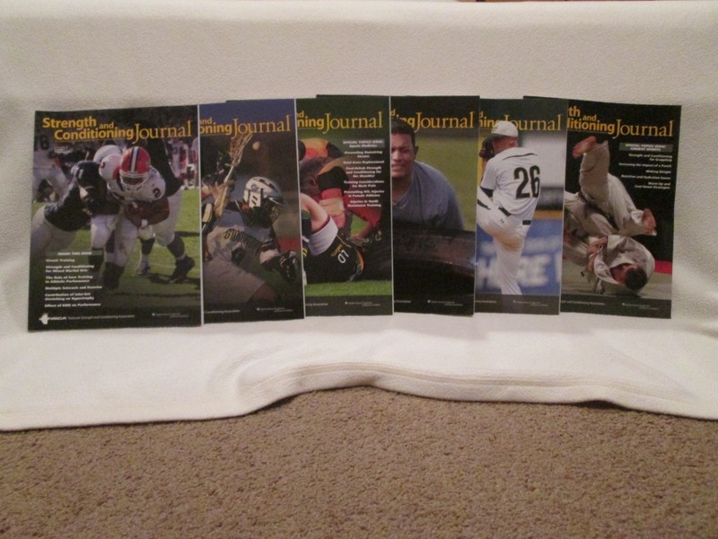 NSCA JOURNAL - VOLUME 33 - NO. 1-6, 2011 - LOT OF 6
