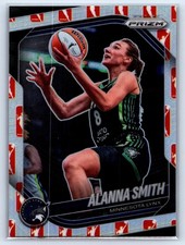 2025 Panini Prizm WNBA #101 Alanna Smith WNBA Logo Prizms