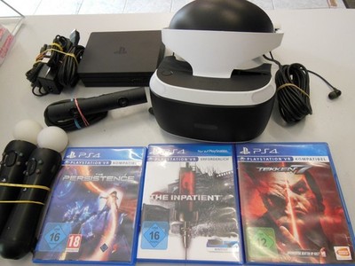 Sony Playstation 4 PS4 VR Brille  + 2 Move controllers + Camera usa.