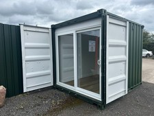 Shipping Container Office 10x8 Anti Vandal Portable Physical Unit