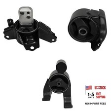 3PCS Engine Motor Mount and Transmission Mount Set Automatic Transmission