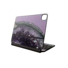 Skin Compatible with Apple Magic Keyboard for iPad Amethyst Agate Matte Finish