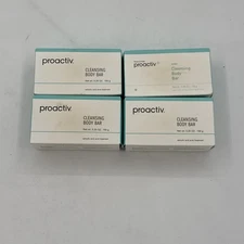 4 Proactiv + Cleansing Body Bar Acne Treatment Soap 5.25oz EXP 17/18 NEW SEALED