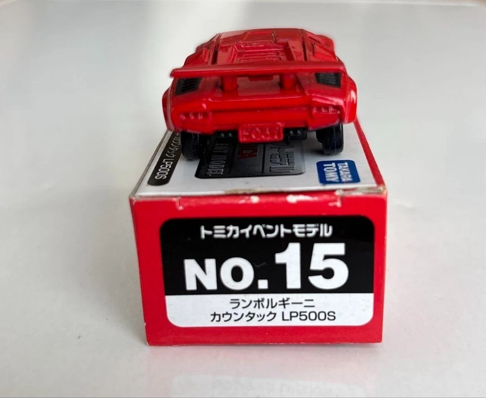 Takara Tomy Lamborghini Countach Lp500S Tomica Event Modelo No.15 Usado Foto 3 de 4