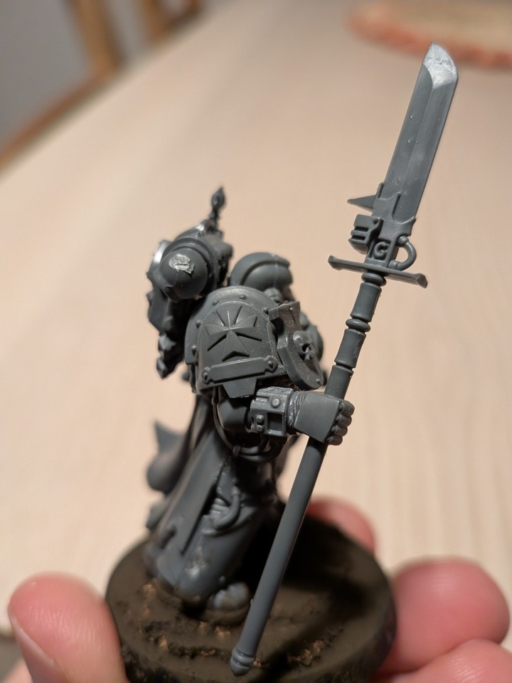 Warhammer 40k – Upgrades Black Templars Space Marine – Citadel 55-12 (2005) – Non Monté