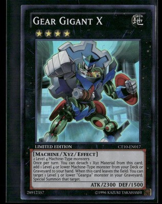 Gear Gigant X CT10-EN017 Limited - Yu-Gi-Oh! TCG Super Rare