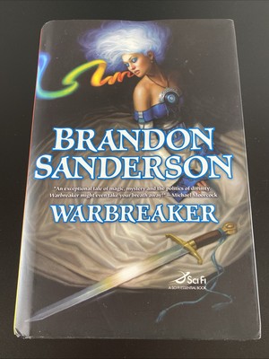 Warbreaker Brandon Sanderson 1st printing 1st edition US Hardcover 2009 1st/1st