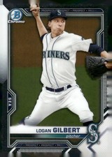 2021 Bowman #BCP-58 Logan Gilbert Chrome Prospects
