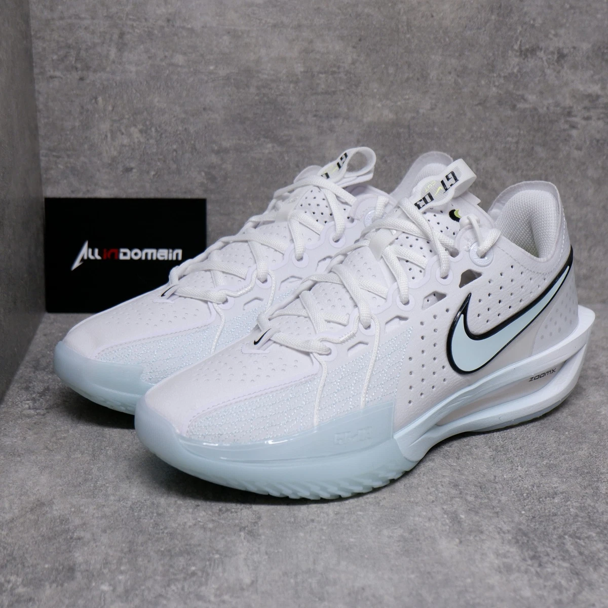 Nike Air Zoom GT Cut 3 EP White Glacier Blue for Sale